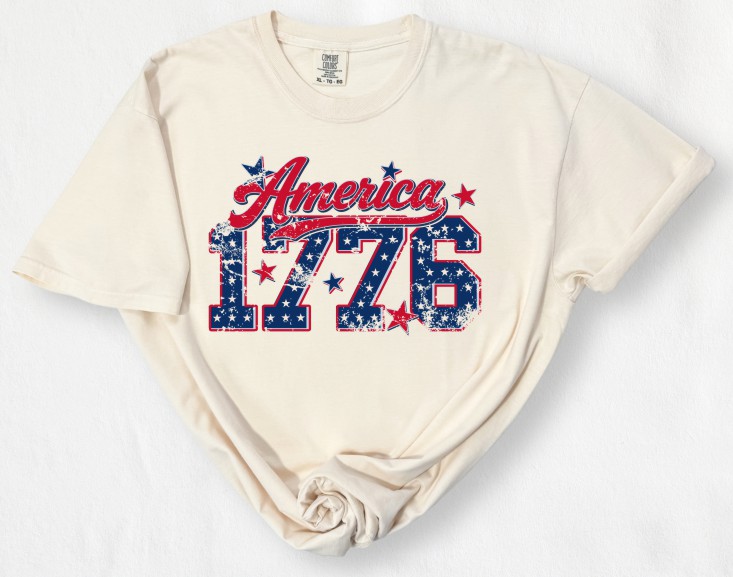 America Comfort Colors 1776 Anniversary T-Shirt