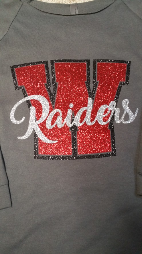 Wamego Glitter Block W