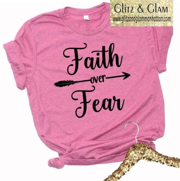 Fear Over Faith  T-Shirt