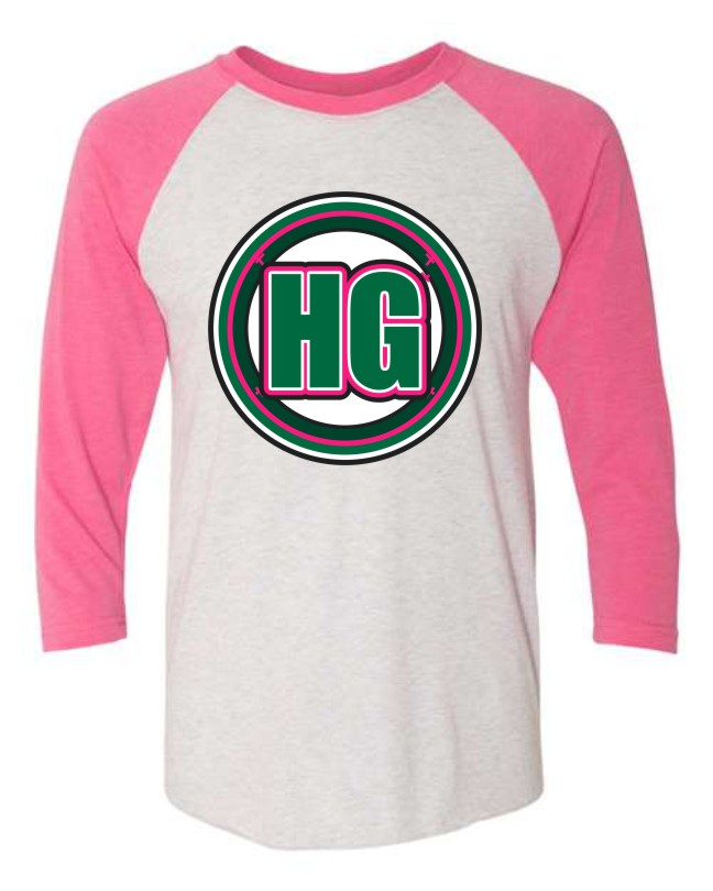 Baseball Adult Hit Girls Tee 2