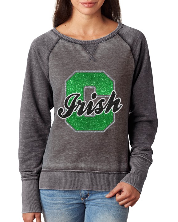 Chapman Glitter Solid Sweatshirt J America