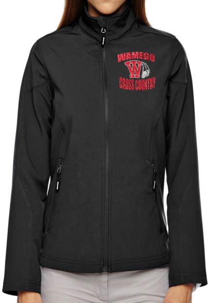 Raiders Glitter Ladies Wamego Cross Country Jacket