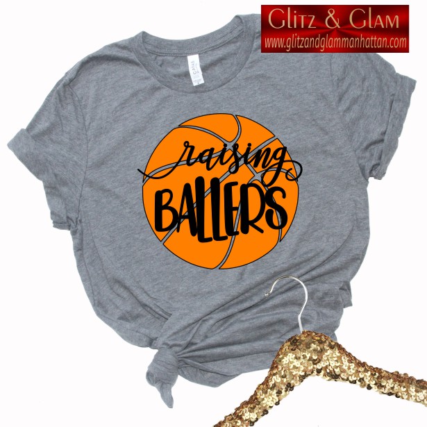 I Raise Ballers Basketball T-Shirt