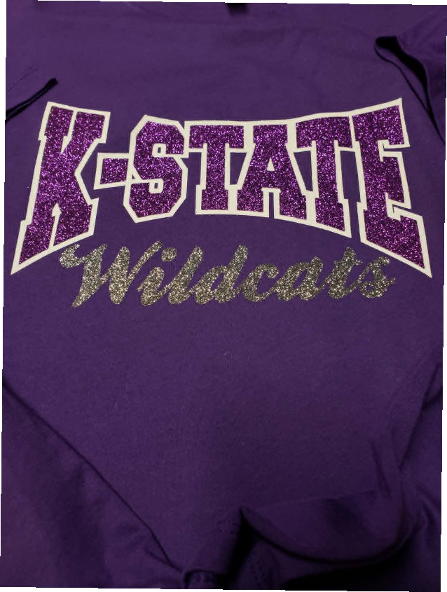 K-State Wildcats in Glitter