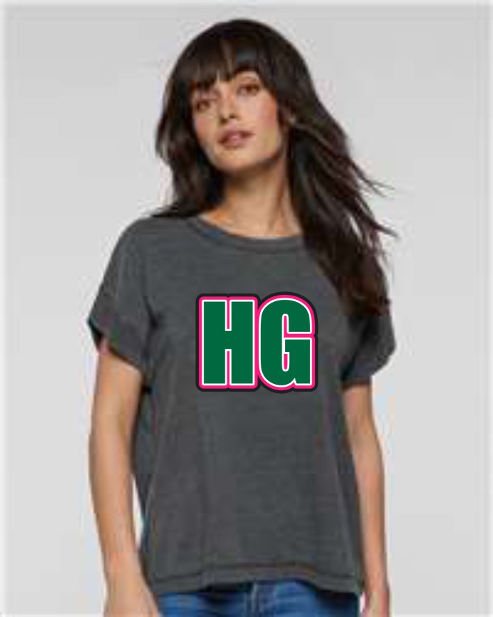 Ladies Hit Girls Washed Tee 3