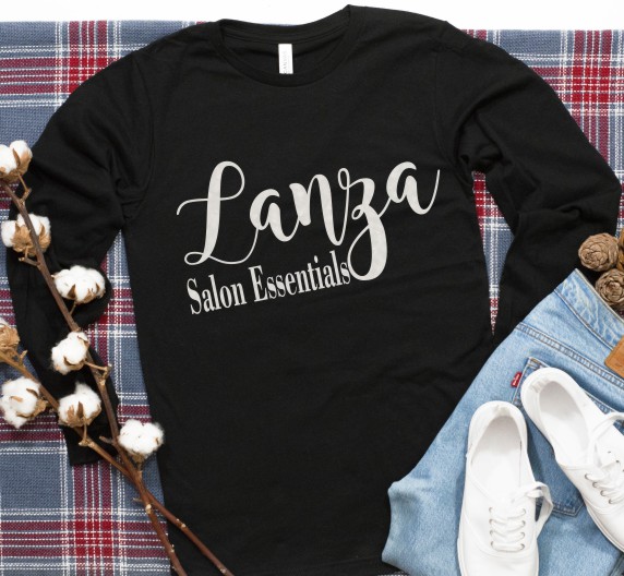 Lanza Salon Essentials Glitter Long Sleeve