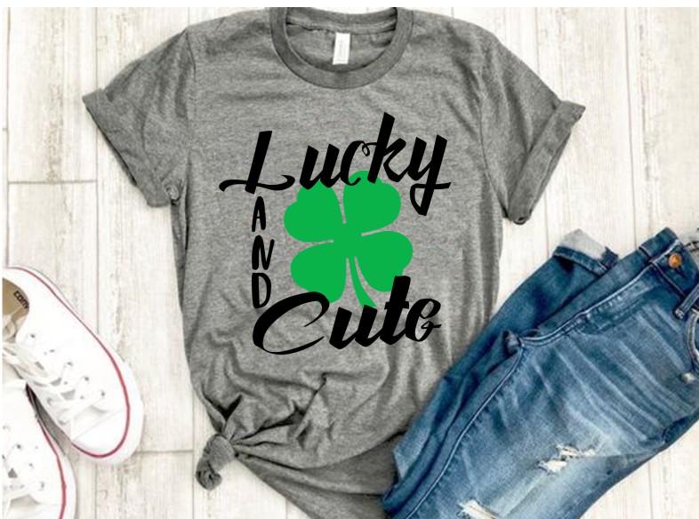 Lucky and Cute St. Patrick's Day T-Shirt