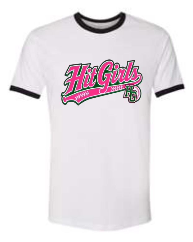 Adult Hit Girls Next Level Ringer Tee 1