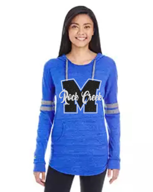 Ladies Glitter Royal Holloway Hoodie