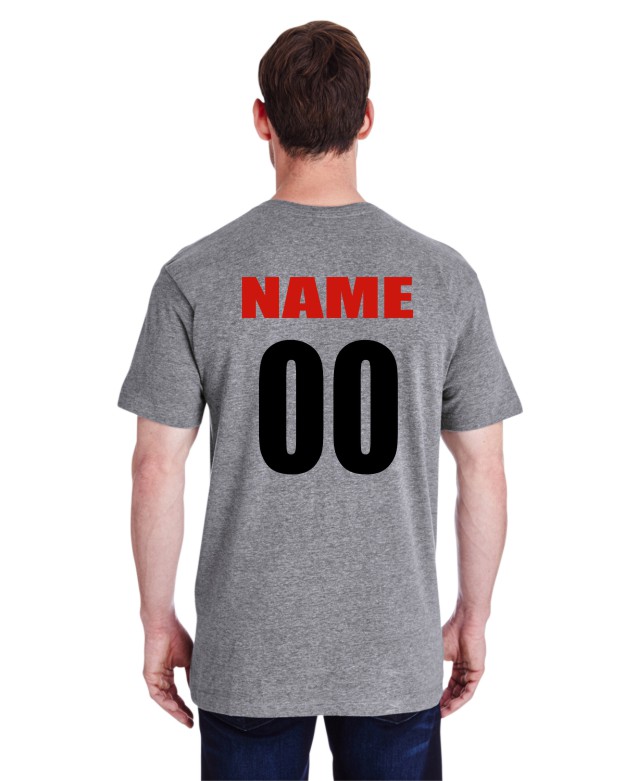 Raider Senior Baseball Dad Short Sleeve Printed Tee