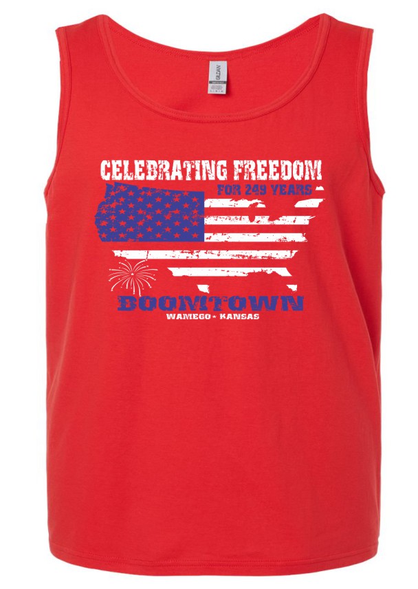 2025 Ladies Tank Celebrating Freedom for 249 Years Option 2