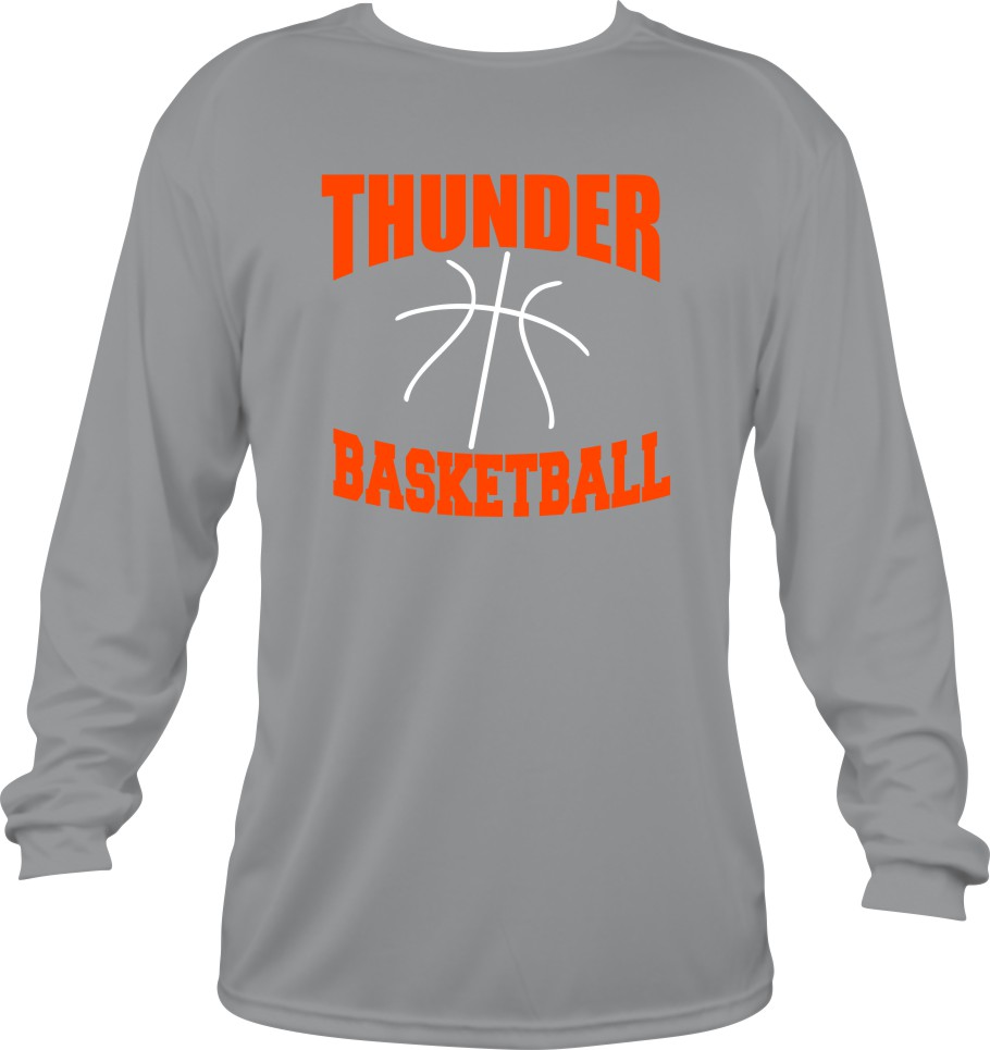 Thunder Basketball in Vinyl