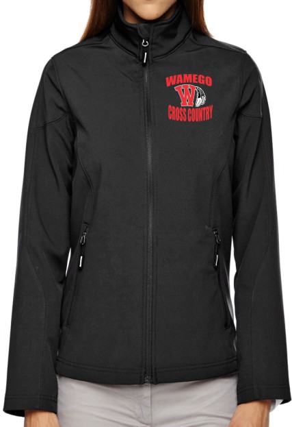Raiders Ladies Vinyl Wamego Cross Country Jacket