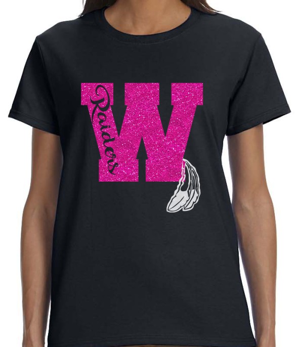 Raiders Pink Out Shirt For Wamego Cheer