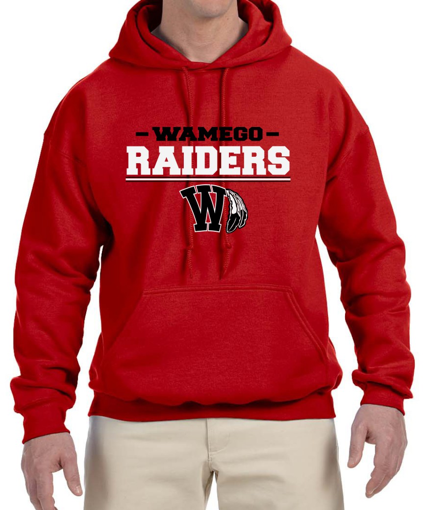 Men's Raiders Red Hoodie