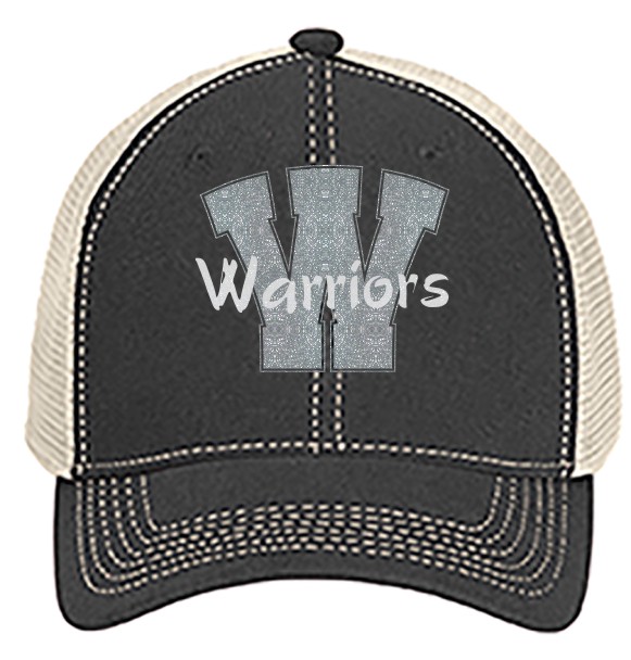 Warriors Glitter Cap 1