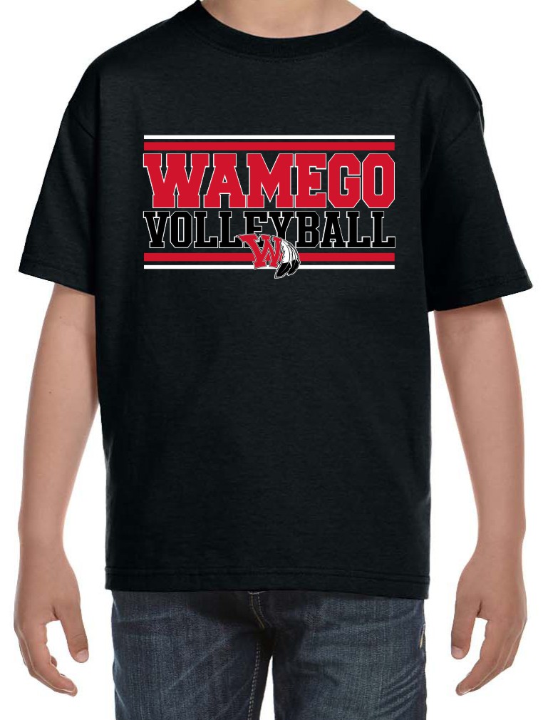#3 Youth Wamego Volleyball T-Shirt